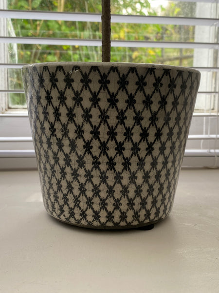 Dutch style Black Indoor or Outdoor Plant Pots