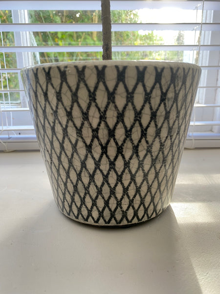 Dutch style Black Indoor or Outdoor Plant Pots