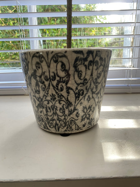 Dutch style Black Indoor or Outdoor Plant Pots