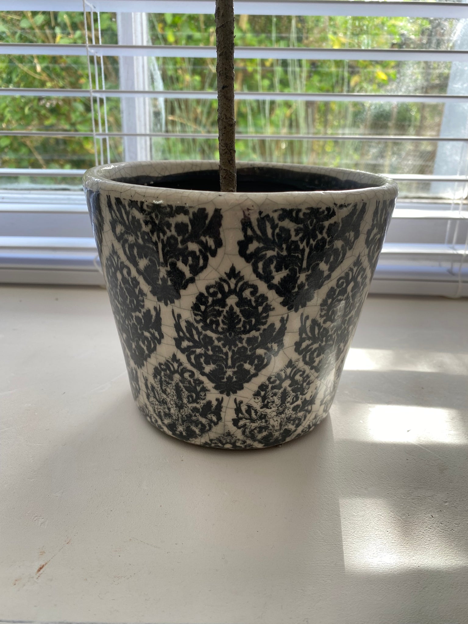 Dutch style Black Indoor or Outdoor Plant Pots