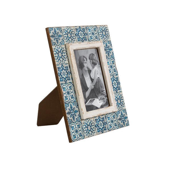 Mediterranean Mosaic Photo Frame - 6” x 4”