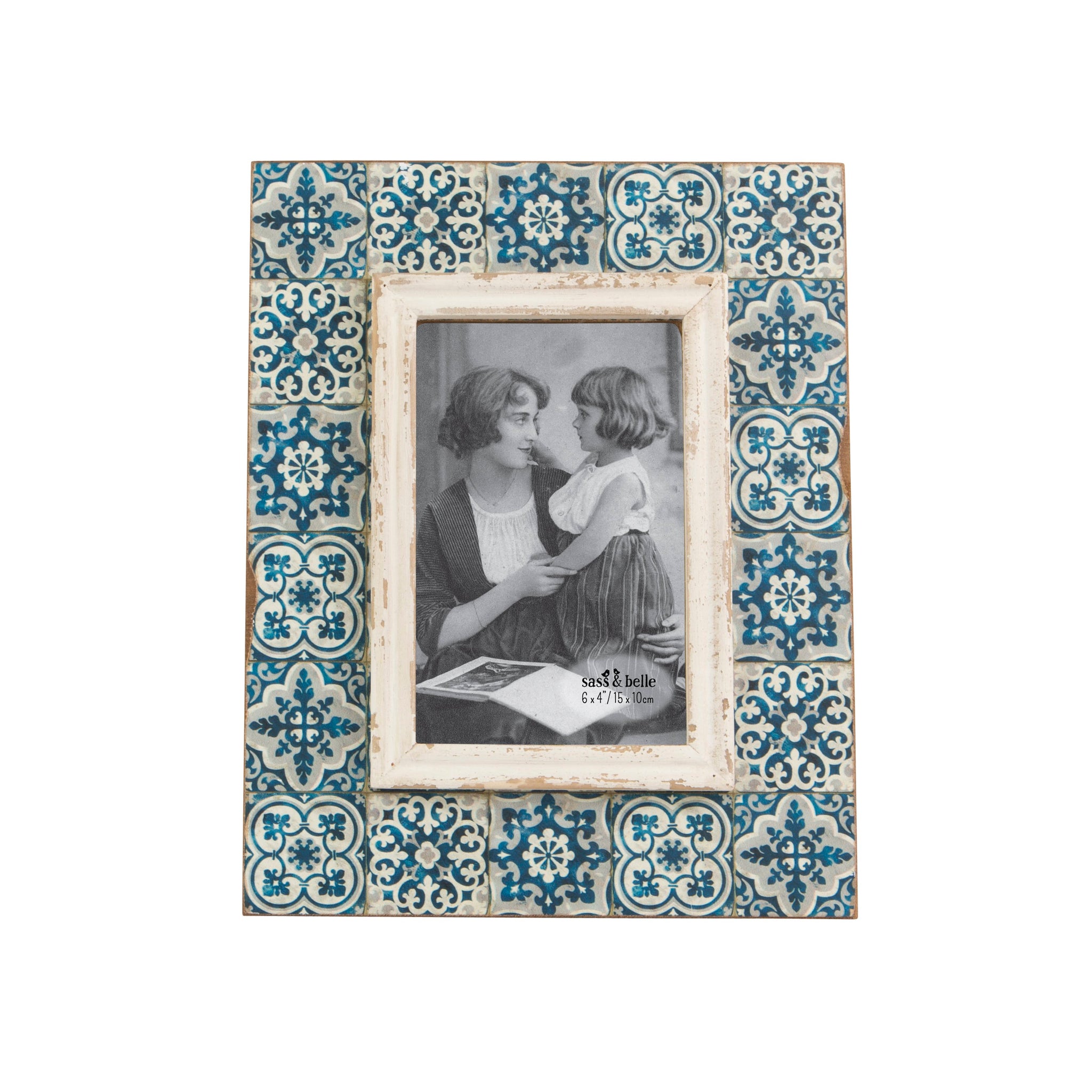 Mediterranean Mosaic Photo Frame - 6” x 4”