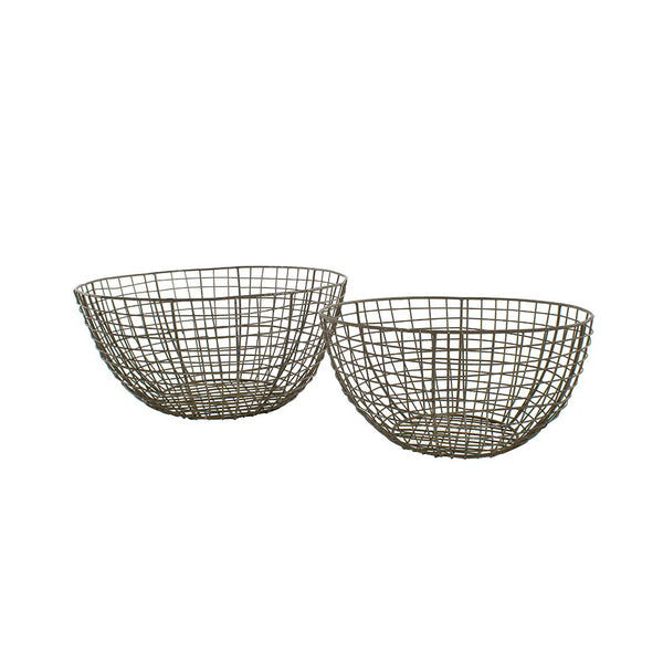 Large Round Wire Basket