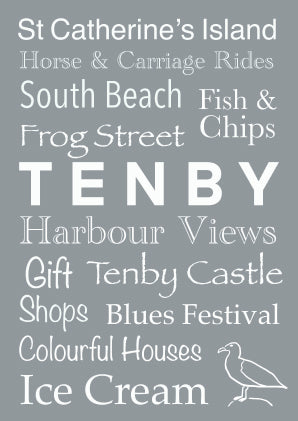 A4 Tenby Print