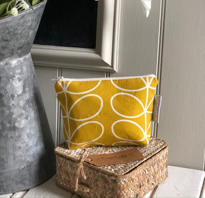 Orla Kiely Linear Stem Dandelion Fabric Make Up Bag