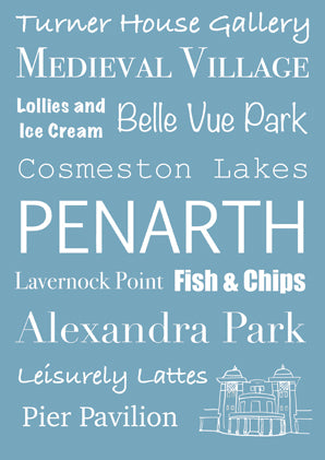 A4 Penarth Print