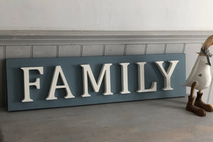 Wooden Family Sign